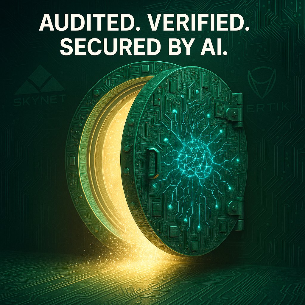 Chronara_ai's tweet image. Most presales fail. Chronara won’t.
With Skynet &amp;amp; Certik audits and AI-powered due diligence,
you're investing in transparency, not just hype.
🛡️ Real security. Real tech.
🎯 Mint now: opensea.io/collection/chr…
#ChronaraAI #AuditedSecurity #Web3Trust #GatedNFT