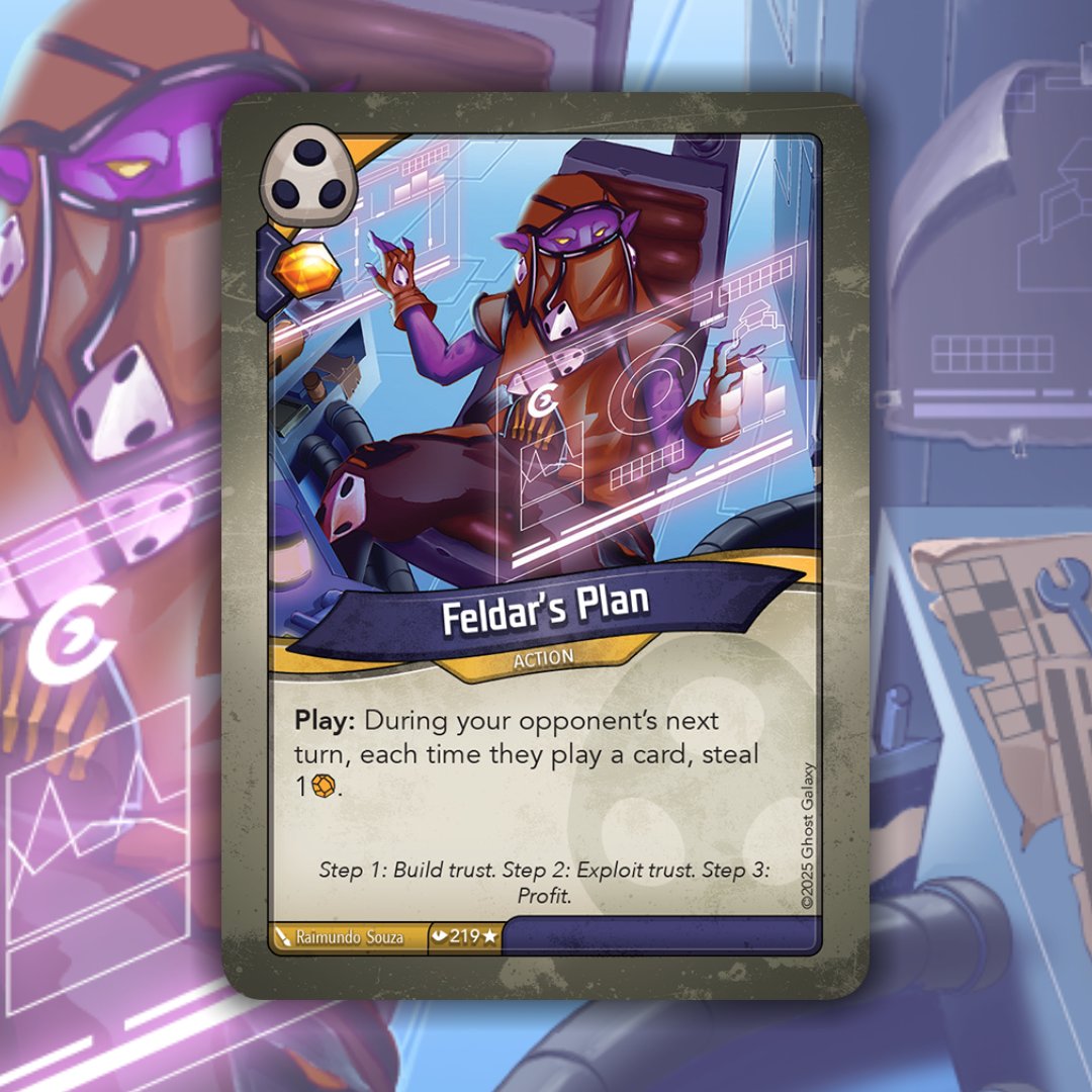 raisouzaart's tweet image. My second Keyforge card is among us!
AD. Luke Olson
#KeyForge
#CardGameArt