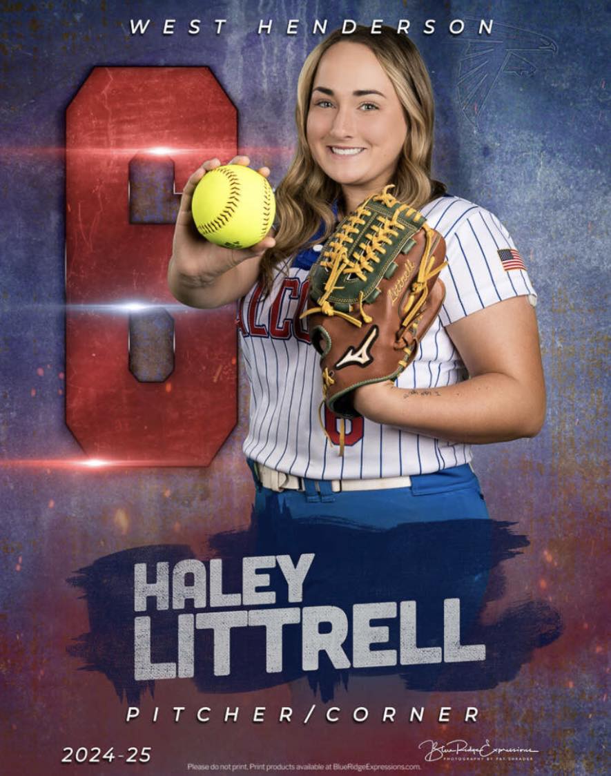 wncfastpitch's tweet image. Congratulations to 2025 Graduate @haley_littrell of West Henderson High on earning North Carolina HS All-District Honors! The @LMC_Softball commit earned the honor for the 2nd year in a row. 

The pitcher/slugger is currently with @Stars_Tidd for the 2025 travel season.