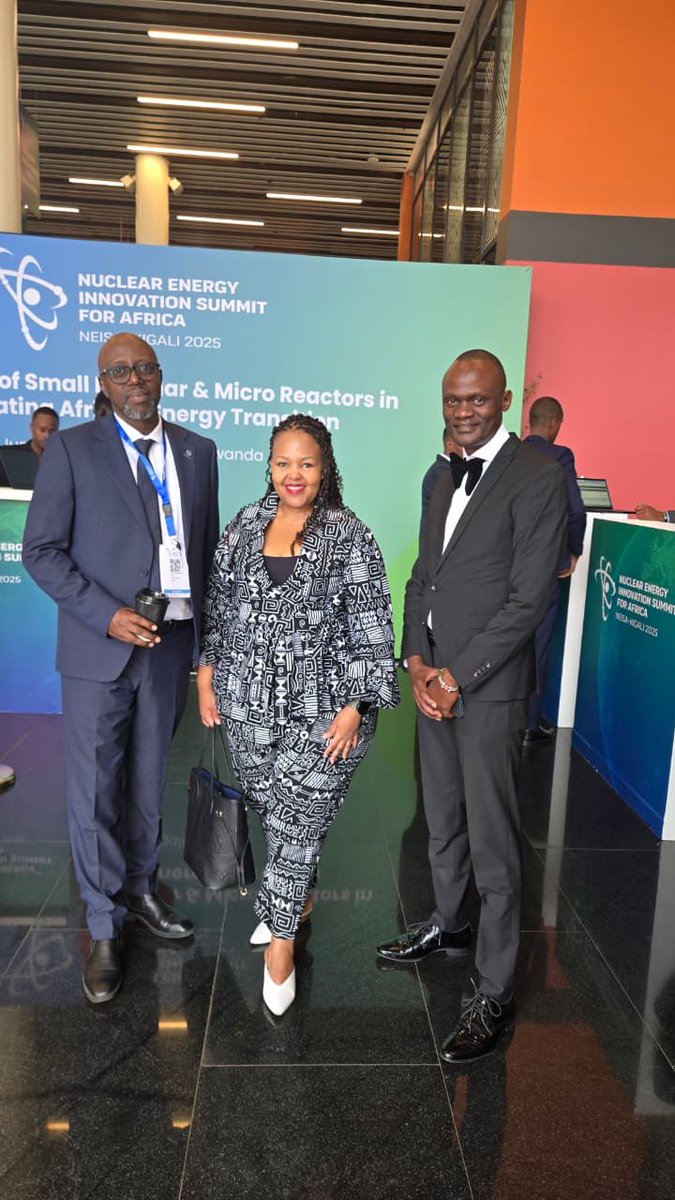 Attending Nuclear Energy Innovation Summit For Africa in Kigali with FAEO president and IPP ⁦<a href="/TheIEK/">The Institution of Engineers of Kenya</a>⁩ ⁦<a href="/faeo_ng/">Federation Of African Engineering Organisations</a>⁩ ⁦<a href="/RefilweButhelez/">Refilwe Buthelezi</a>⁩ ⁦<a href="/nuclearkenya/">Nuclear Power and Energy Agency - Kenya</a>⁩