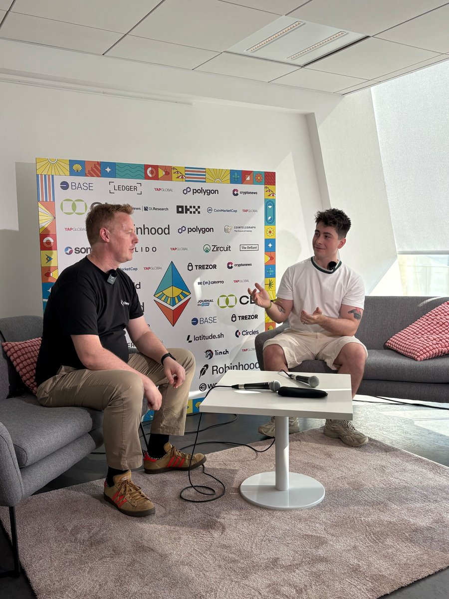 Thanks for having us along <a href="/WeavingWeb3/">WeavingWeb3</a> podcast🎙️ It was great to hear you and our VP of Product Nic Lawrence talking all things future while we're here at <a href="/EthCCweek/">EthCCweek 2025 👀</a>[8] in Cannes.

#watchthisspace #podcasting #blockchainfutures #tech