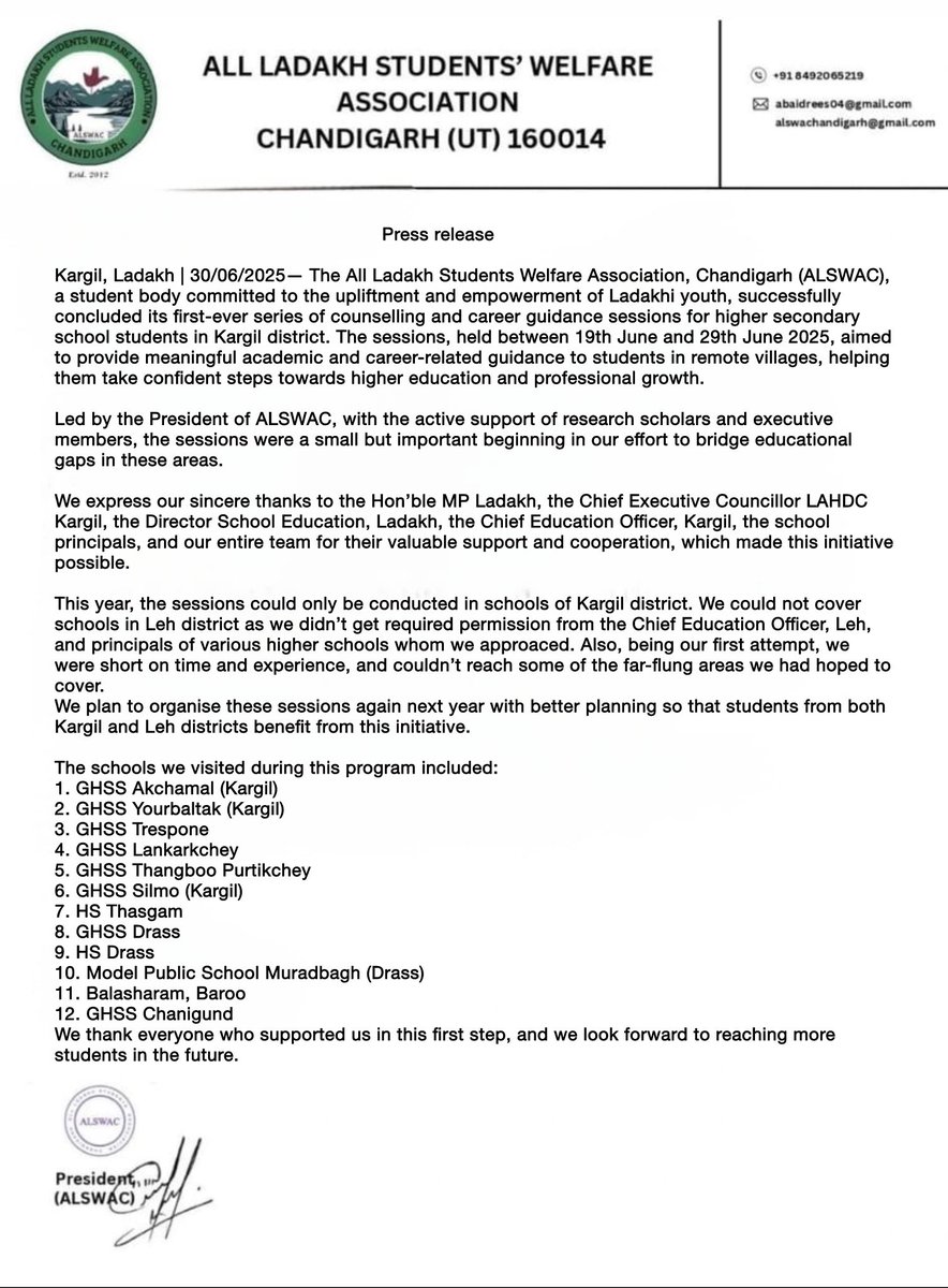 Press release 30/06/2025