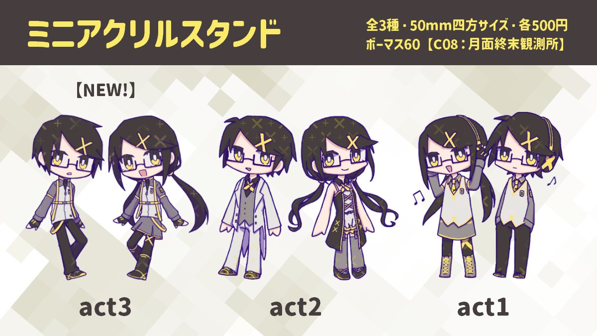 コトブキヤくじ そらのおとしもの コマカット ミニアクリル