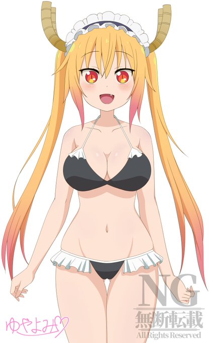 メイドラゴン 水着トール!(^^♪ 