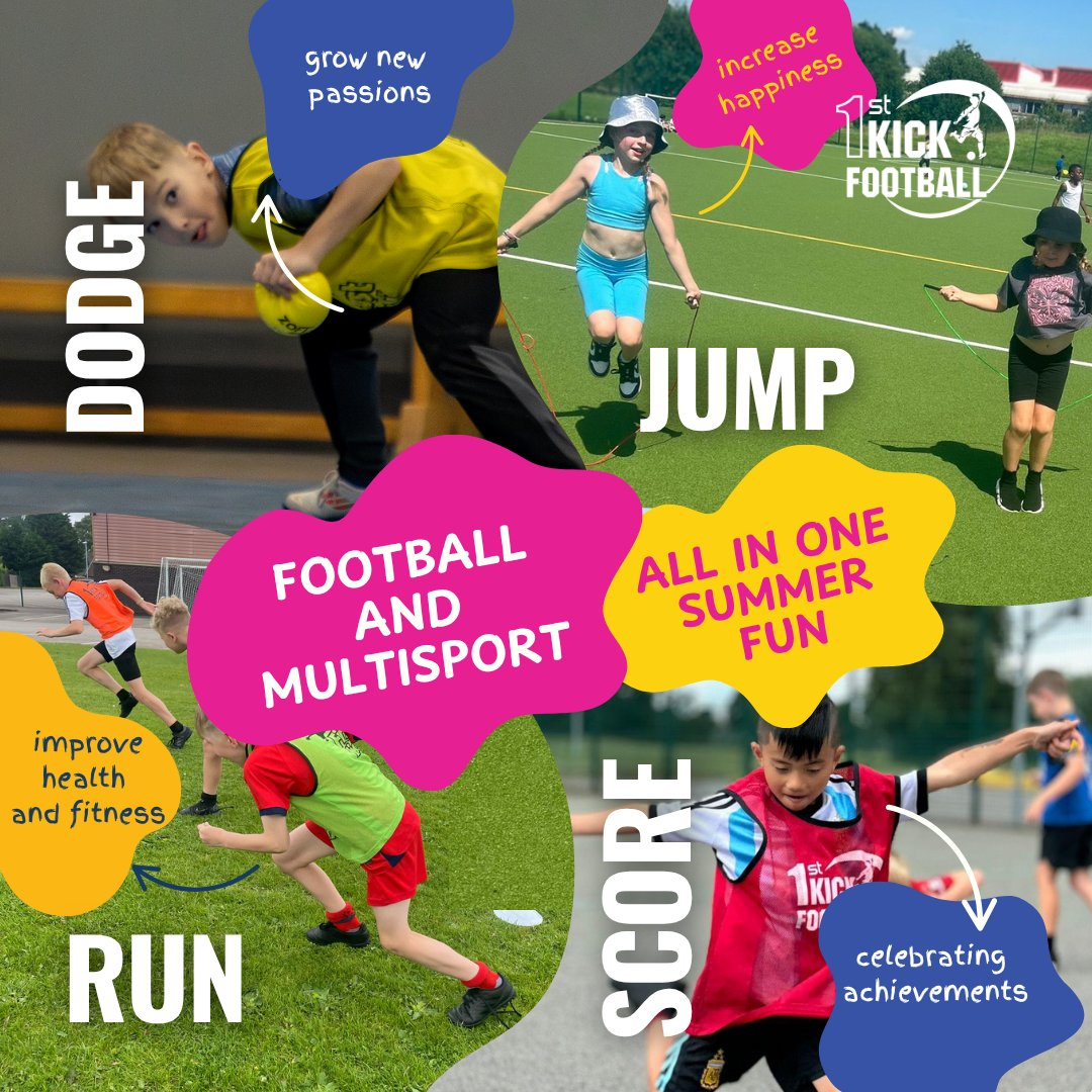 🔥 Say goodbye to summer boredom! 😎 Join our Multisport Summer Camps for non-stop fun! ⚽🏀⛳ 

🗓 21 July – 29 August
⭐ Sibling discounts &amp; childcare vouchers accepted!

📞 CALL TO BOOK 01772 428 086! Don't miss out! 🎉 #SummerCamps #KidsActivities #holidayclub #summer2025