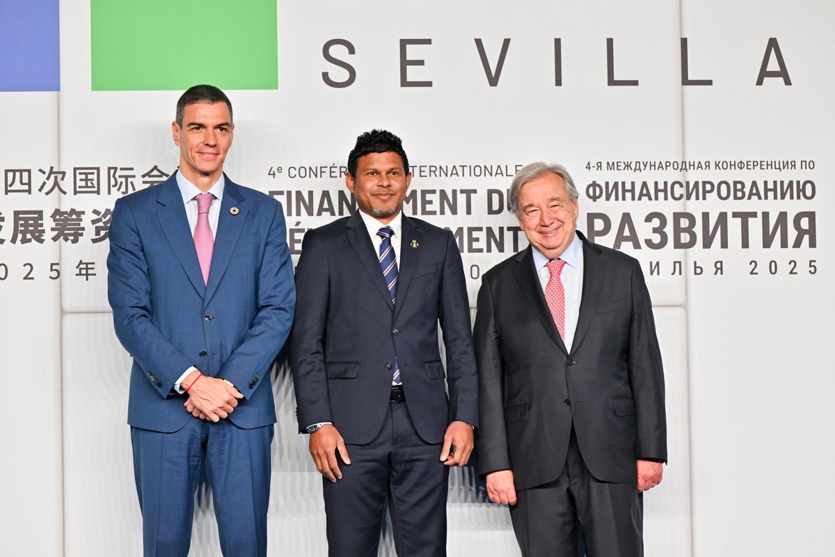 The Vice President attends opening segment of Fourth International Conference on Financing for Development  
presidency.gov.mv/Press/Article/…