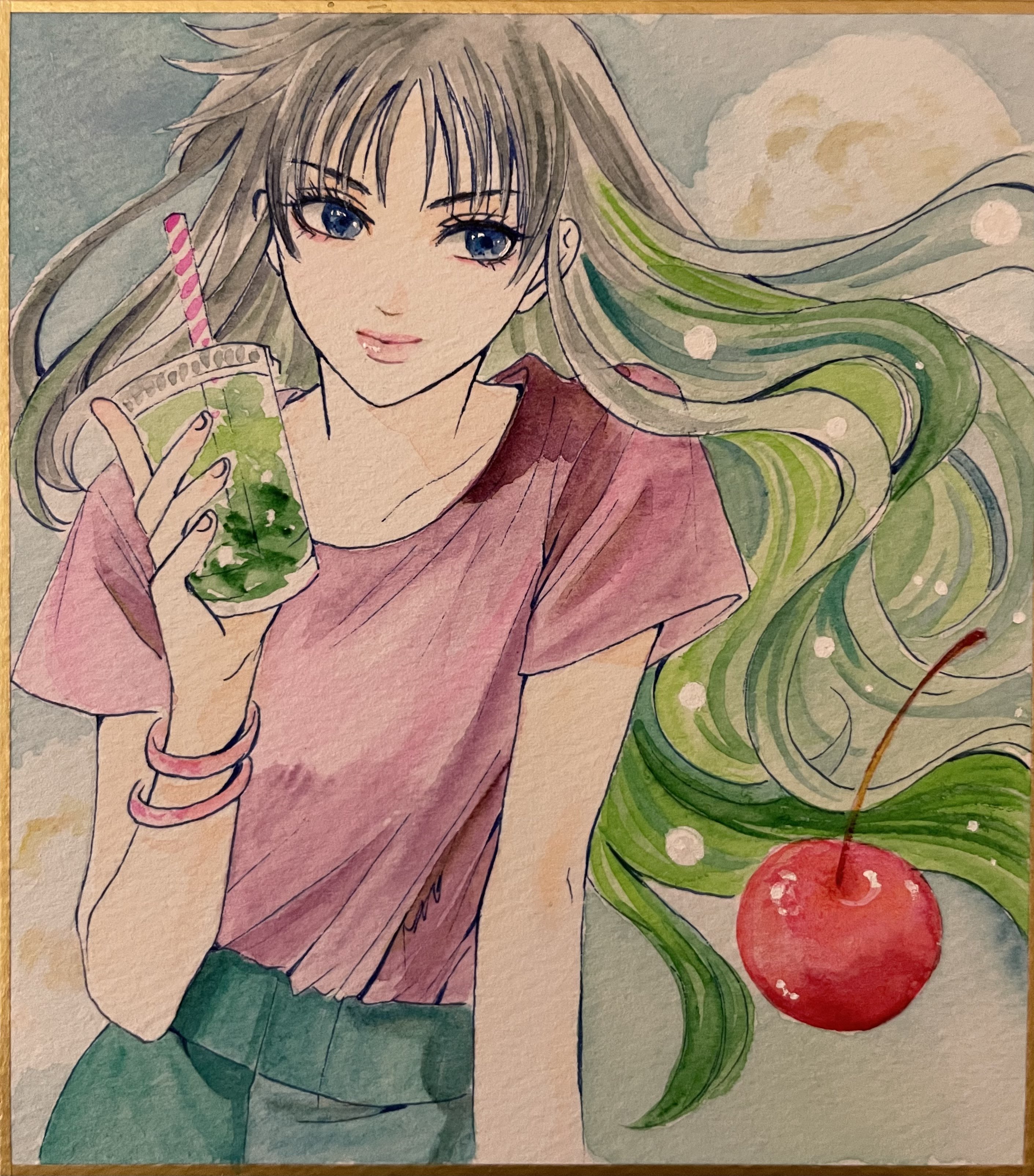 雪の森F0号 アクリル原画 | iichi 日々の暮らしを心地よくする