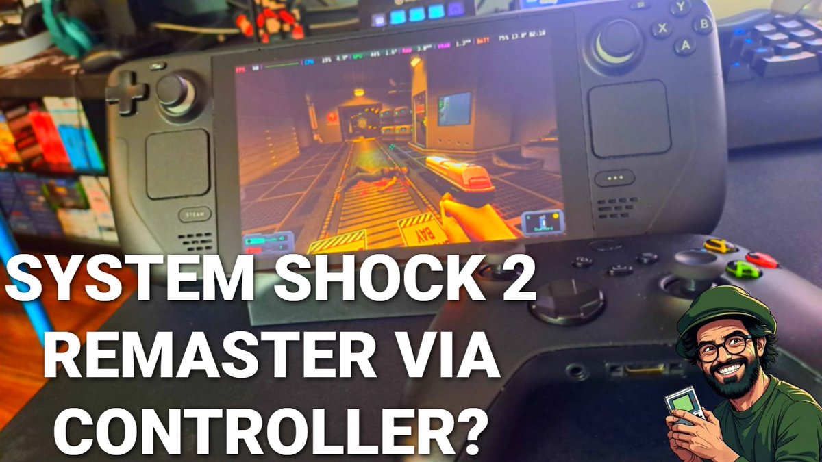 Heaaaps O Games 🎮🍺☘️ (@heaaaps) on Twitter photo Is it possible to enjoy the brilliant System Shock 2: 25th Anniversary Remaster by playing with a controller?
Find out in my new video, in below post 🔽
#systemshock2 <a href="/NightdiveStudio/">Nightdive Studios</a> Is it possible to enjoy the brilliant System Shock 2: 25th Anniversary Remaster by playing with a controller?
Find out in my new video, in below post 🔽
#systemshock2 <a href="/NightdiveStudio/">Nightdive Studios</a>