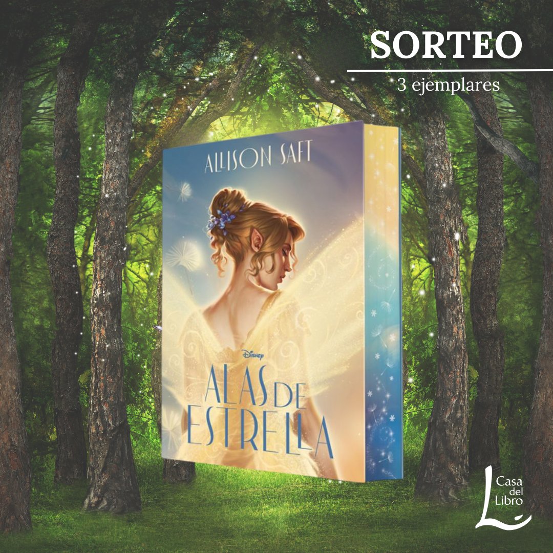 🧚‍♀️ SORTEO 🧚‍♀️

¿Con ganas de hincarle el diente a "Alas de estrella"? ¡No lo pienses más y participa!

✅ Síguenos
🔁 RT
🗨️ AgotHADA, endiosHADA... Dinos cuál es tu "nombre" de HADA 🤪

BBLL: ow.ly/Lyky50WeQke
Ganadores 8/6