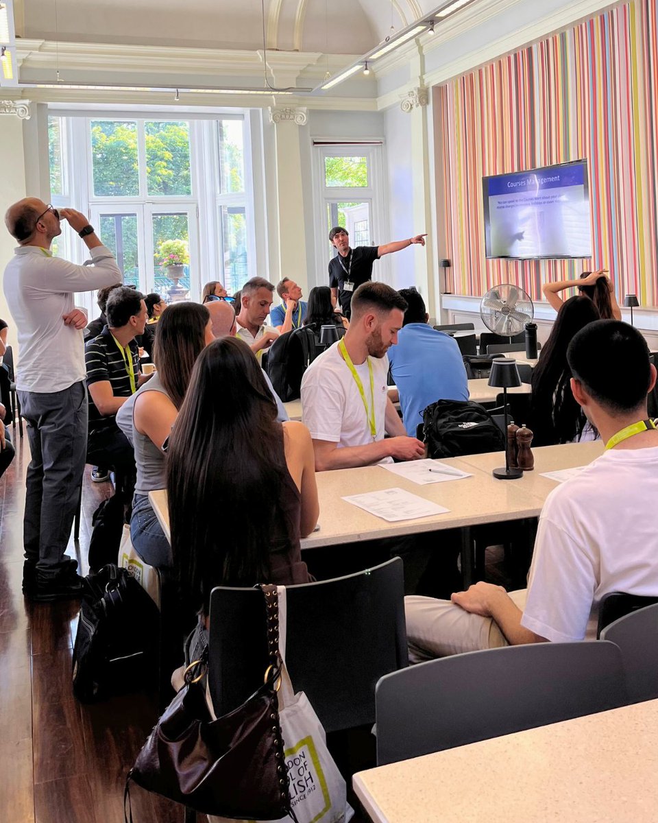 TheLondonSchool's tweet photo. This morning, we welcomed our newest group of students with our weekly induction session, providing them with the essential information they need to make the most of their time with us.
#FirstDay #StudyEnglishAbroad #OnlySpeakEnglish #WelcomeMonday #TheLondonSchoolOfEnglish https://t.co/8Rx4f7jHsW
