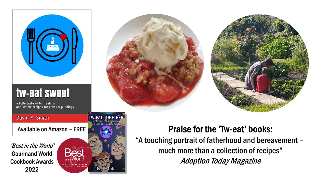 professor_dave's tweet image. Tw-Eat Sweet
Currently available FREE as an eBook - anyone can read it with the free Kindle App.
amazon.co.uk/dp/B094J9ZS8X
#cookbooks #KindleDeal #BookGiveaway #FreeBook #Kindle #eBook #Foodie #SimpleRecipes #SelfPublished #Cooking #SoulFood