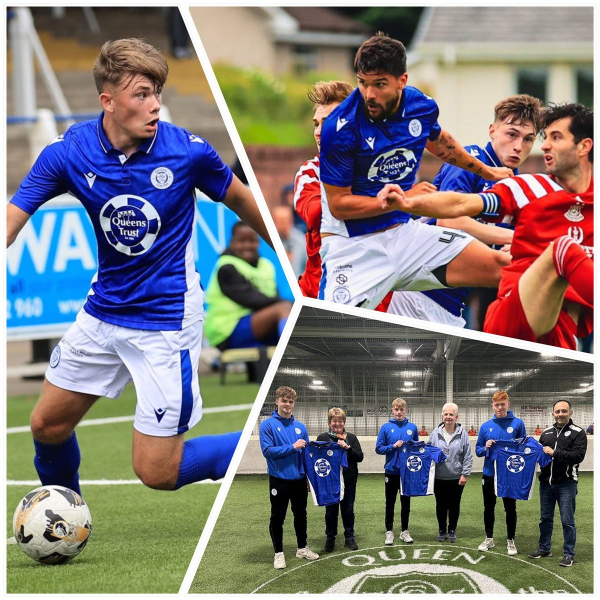 Good start to pre season for Queens and fantastic to see some youngsters performing really well.

It has also been great to see the strips the Queens Trust sponsored being worn for these games.

To help the Queens Trust continue the work please consider joining the Trust today.