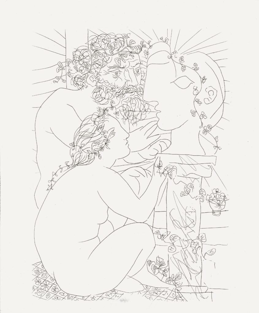 Es la principal serie de grabados de Picasso -y es posible que del siglo XX-, se fecha entre 1930 y 1937 y compone un diario íntimo de su vida y su arte en esa etapa.

<a href="/museoico/">Museo ICO</a> expone este verano la Suite Vollard en Madrid: tinyurl.com/3dtbm985