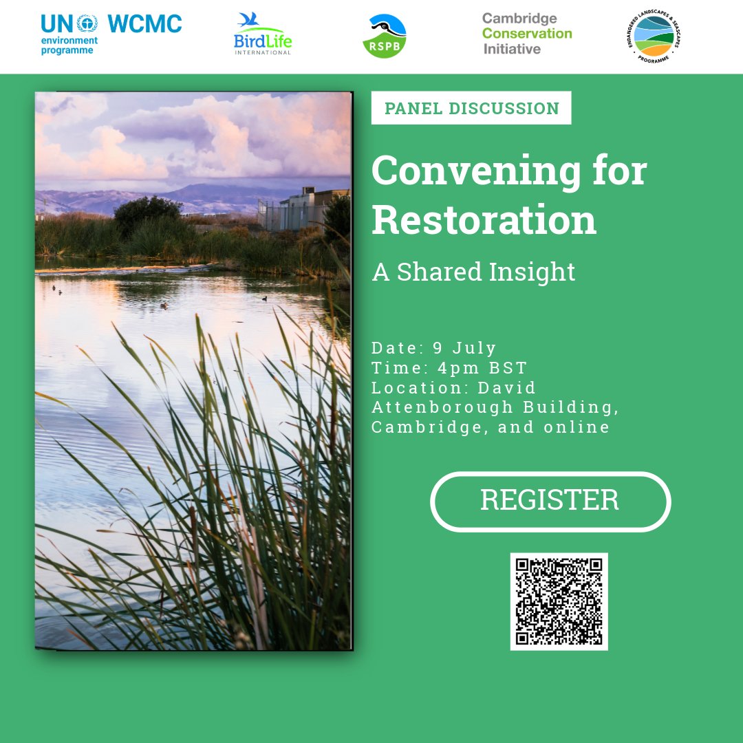 Have you heard of the term ‘convening’ and wondered what it means, particularly in the context of #restoration?

Join our panel discussion with leaders of the Convening for Restoration project to find out more and learn from their insights and experience