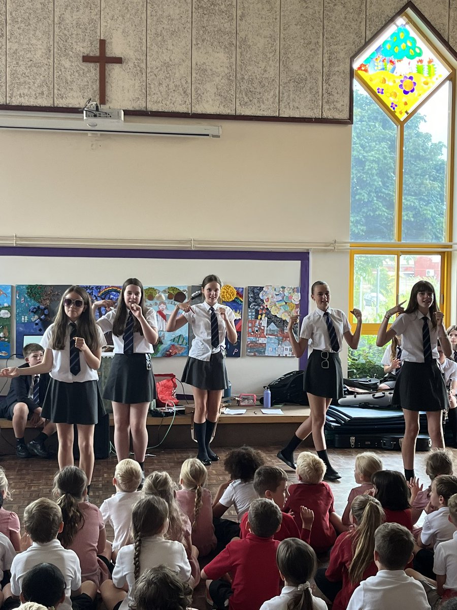 Wonderful sharing music with our friends in Llandaff City Primary and St Fagan’s Primary today, for our annual Transition Music Tour 🎶
#newbeginnings
#developingtalent
#buildingfamily❤️