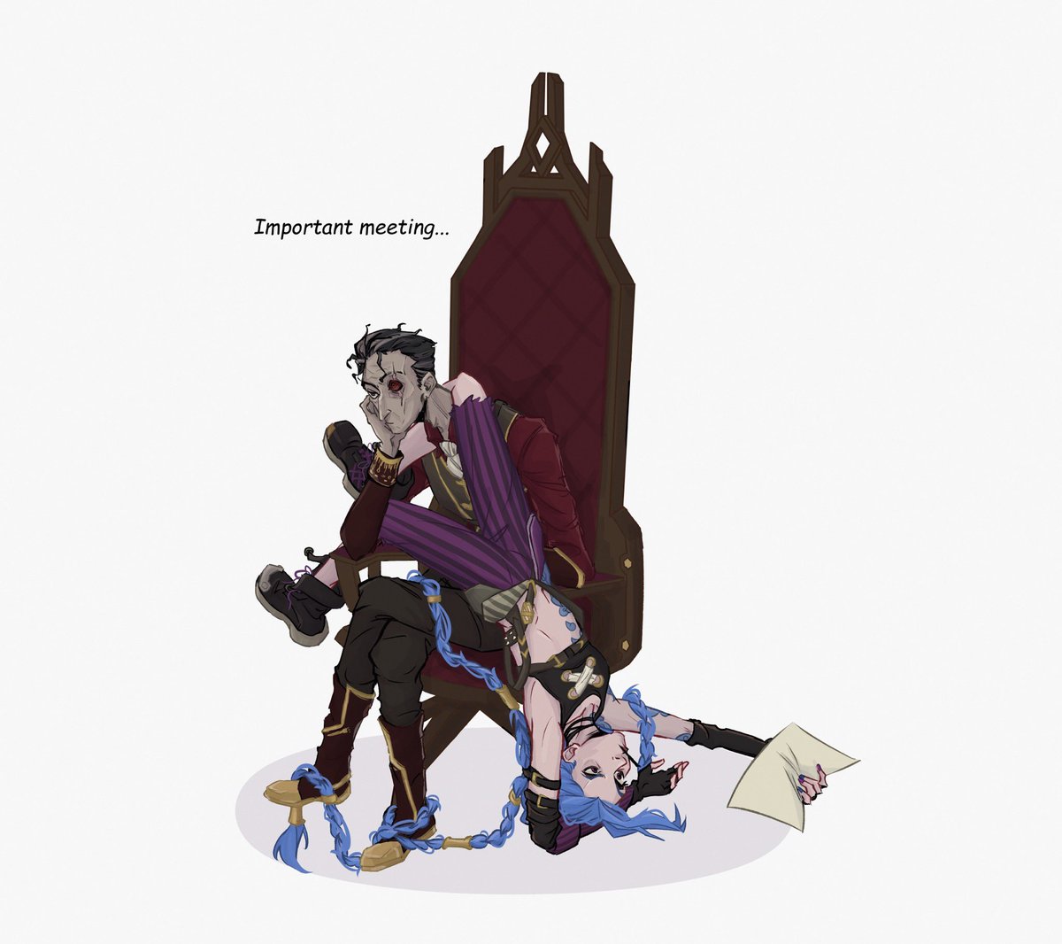 Jinx is so me

#arcane #jinx #silco
