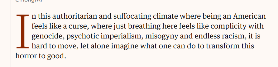 This view of America is so distorted it qualifies as a mental illness.