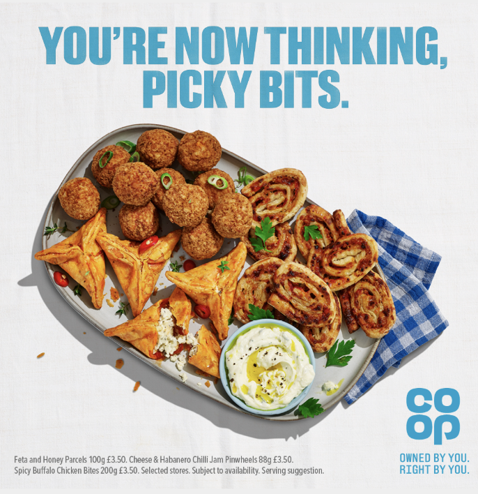 Loving the 3 for 2 deal on <a href="/coopuk/">Co-op</a>'s picnic range, perfect for picky tea ☀️
Find the range in-store and online now.