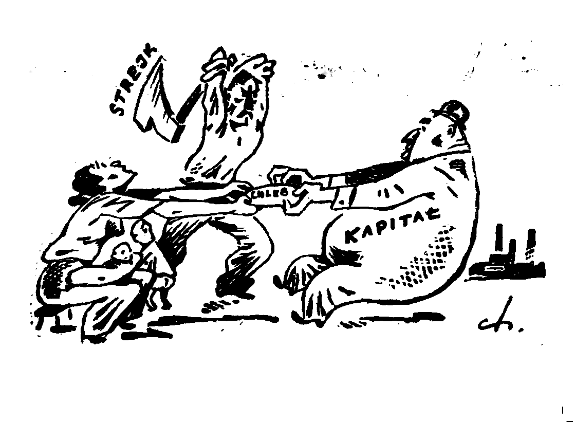 P_P_o_P_W's tweet image. "Kapitalistyczny porządek świata w gruncie rzeczy oparty jest na wiecznym bałaganie, anarchii i bezplanowości. Katastrofa gospodarki kapitalistycznej jest nieuchronna. Katastrofa kapitalizmu jest dniem zwycięstwa klasy robotniczej"
- "Tydzień Robotnika", pismo PPS, lipiec 1934 r