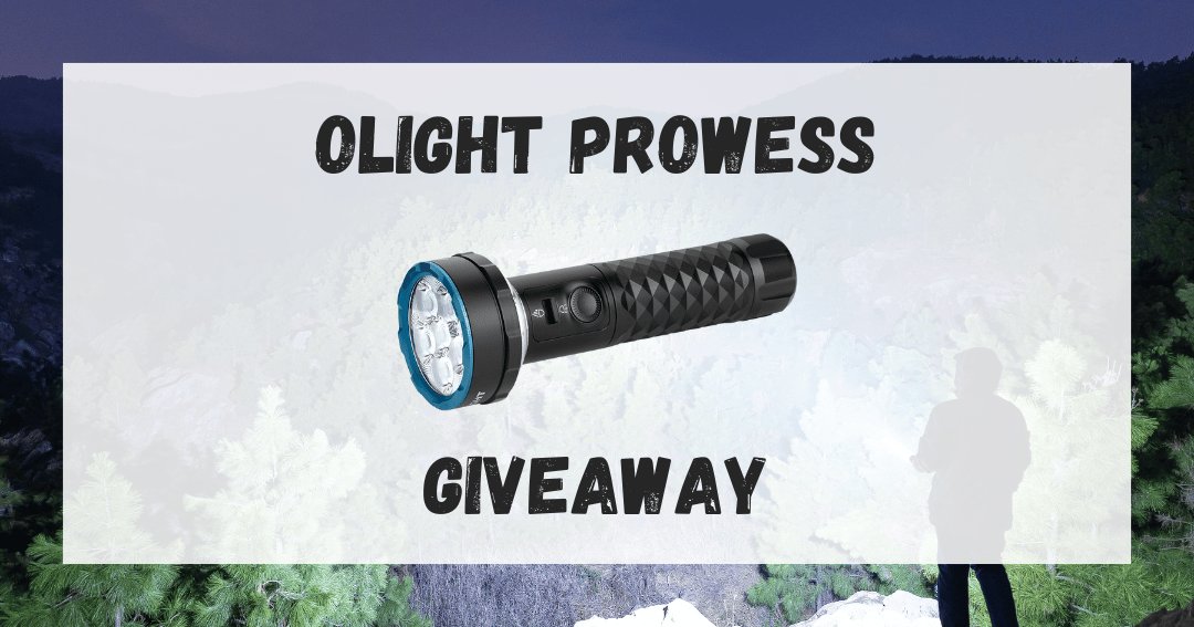 xpresskart's tweet image. Click To Win An Olight Flashlight

gleam.io/mwbpI/click-to…

Prize (1 winner): Olight Prowess ($139.99 value)

#givenormalisedscore #ContestAlert