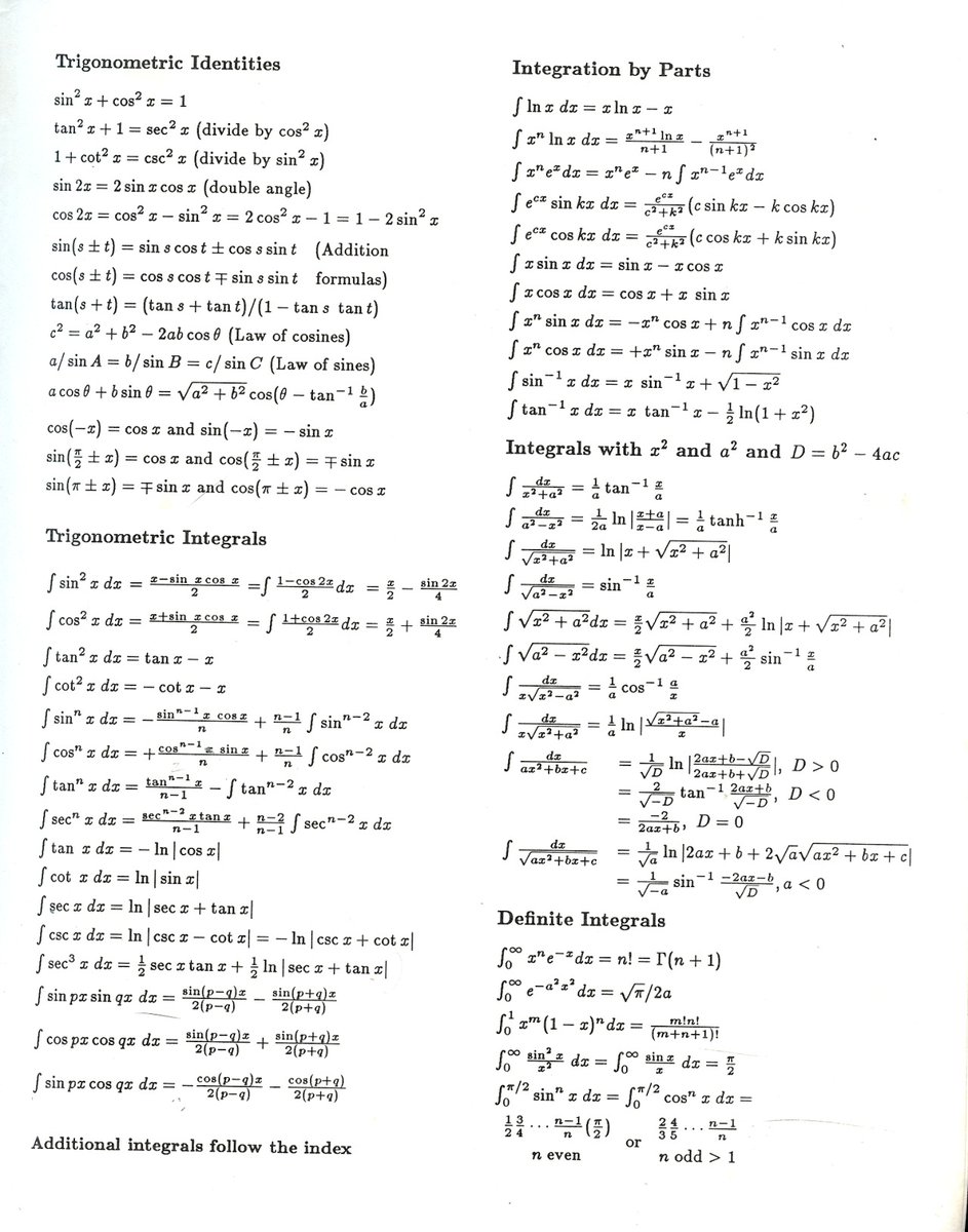 mathladyhazel's tweet image. Utterly useful cheat sheets for math students. Everything they need! 👇👇👇