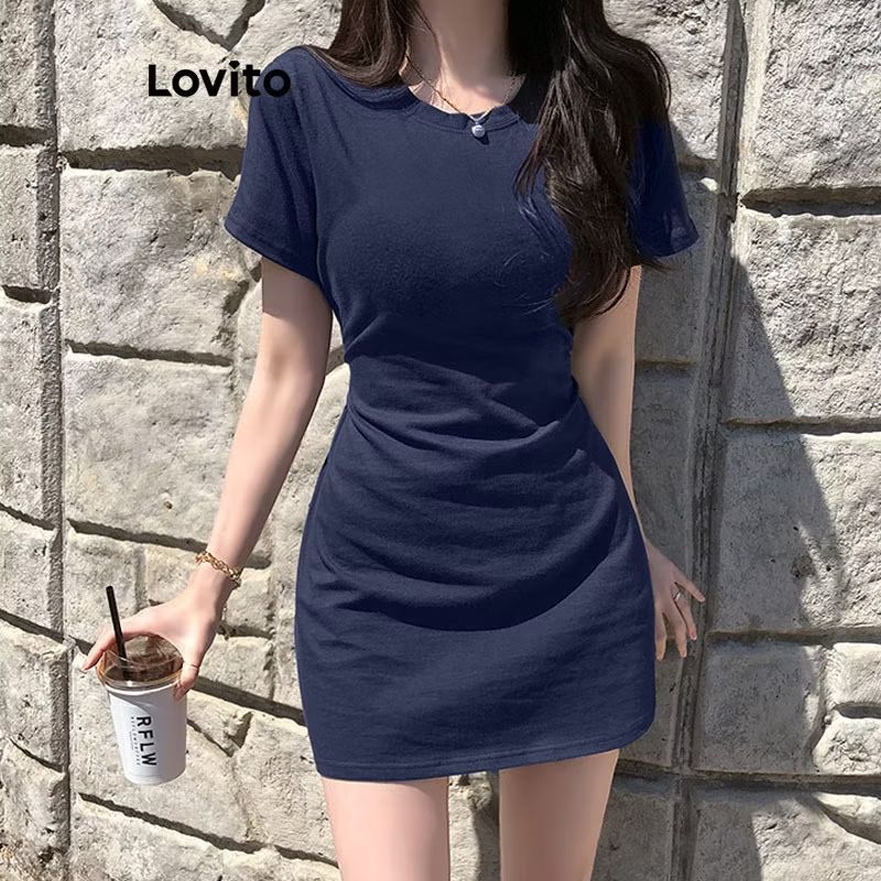 janaki271's tweet photo. Check out Lovito Preppy Dress Plain Tie Back Dress for Women L86ED083 for RM19.25. Get it on Shopee now! https://t.co/5Fatc2TEvE https://t.co/b9mEO0kGdh