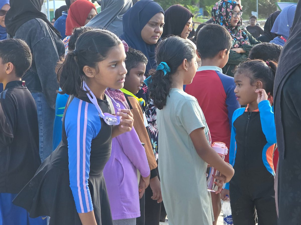 Maradhoo School (@maradhooschool) on Twitter photo On June 25, we proudly launched a 20-day joint swimming programme in collaboration with the Addu City Police Station, Ministry of Sports, Maldives Swimming Association, and Maradhoo School.
Thank you
Swimming ambassador Naufal Moosa.
<a href="/MoEdumv/">Ministry of Education</a>
#maradhooschool
#SchoolofExcellence On June 25, we proudly launched a 20-day joint swimming programme in collaboration with the Addu City Police Station, Ministry of Sports, Maldives Swimming Association, and Maradhoo School.
Thank you
Swimming ambassador Naufal Moosa.
<a href="/MoEdumv/">Ministry of Education</a>
#maradhooschool
#SchoolofExcellence