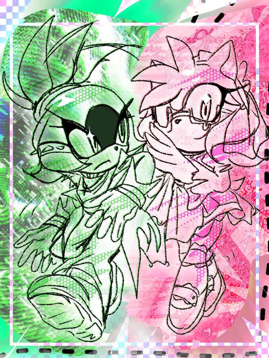 yoViana_723's tweet photo. #surgamy #SurgeTheTenrec #amyrose https://t.co/QOJBBkvFHr