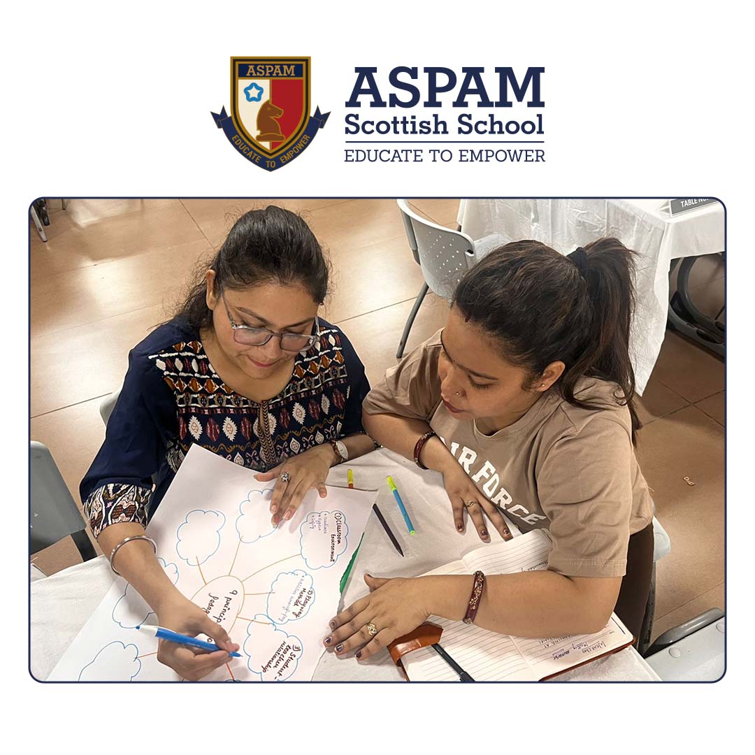 AspamSchool's tweet image. 𝐄𝐦𝐩𝐨𝐰𝐞𝐫𝐢𝐧𝐠 𝐭𝐡𝐞 𝐄𝐝𝐮𝐜𝐚𝐭𝐨𝐫𝐬 𝐨𝐟 𝐓𝐨𝐦𝐨𝐫𝐫𝐨𝐰
Our Foundational Wing Teachers engaged in an insightful training session on planning meaningful learning experiences for young minds. 🌱📘 
#AspamScottishSchool

#EarlyYearsMatters #TeacherTraining