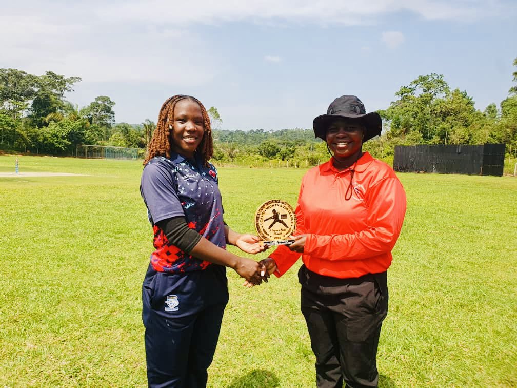 Last Saturday, the girls of Soroti City cricket club stayed unbeaten with back-to-back wins over Tornado Bees — by 34 runs and 8 wickets

Proscovia Alako (41*) and Kevin Amuge (4/5 in 4 overs) earned Player of the Match honors in Game 1 and 2 respectively

#BuildingDreams