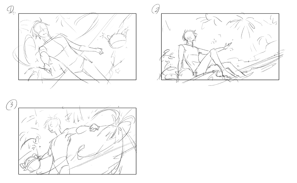 Got green light to post this :3c
Some sketches I did for the wallpaper!
(1 and 3 are my favs, but 1 works best imo)