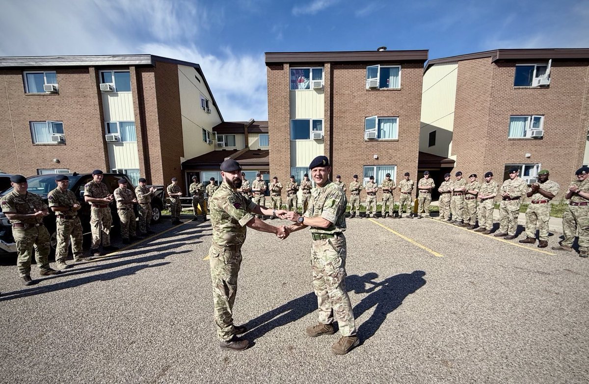 During 77 Fd Sqn (C-CBRN)'s recent deployment to Canada for Ex PRECISE RESPONSE, 29 EOD&amp;S Gp Comd was able to present two commendations to members of the regiment who were recognised as having made particularly significant contributions to the exercise.