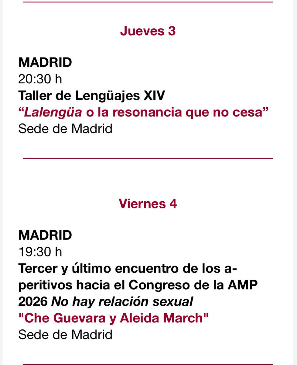 🗓️ Agenda ELP del 30 de junio al 6 de julio, 2025
