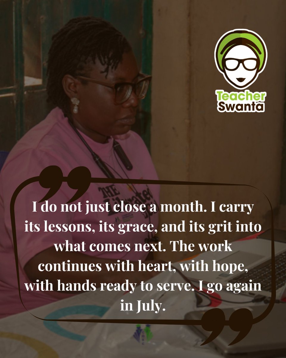 The final Monday of June… a quiet space to breathe, to reflect, and to realign.

Each field moment reminded me… this is more than a job. It is purpose. It is calling.

I carry forward the grace of every child I met, every teacher I stood beside.

Tr. Swanta ©30.06.2025