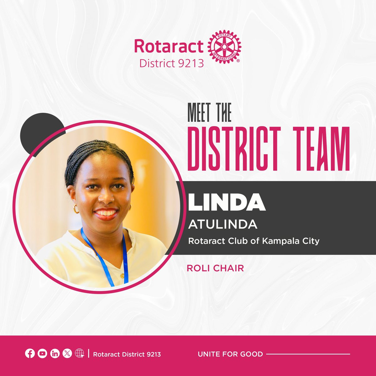 The District ROLI Chair 

Dr. <a href="/Linda_Atu/">Linda Atulinda, MD</a> 

🫡
