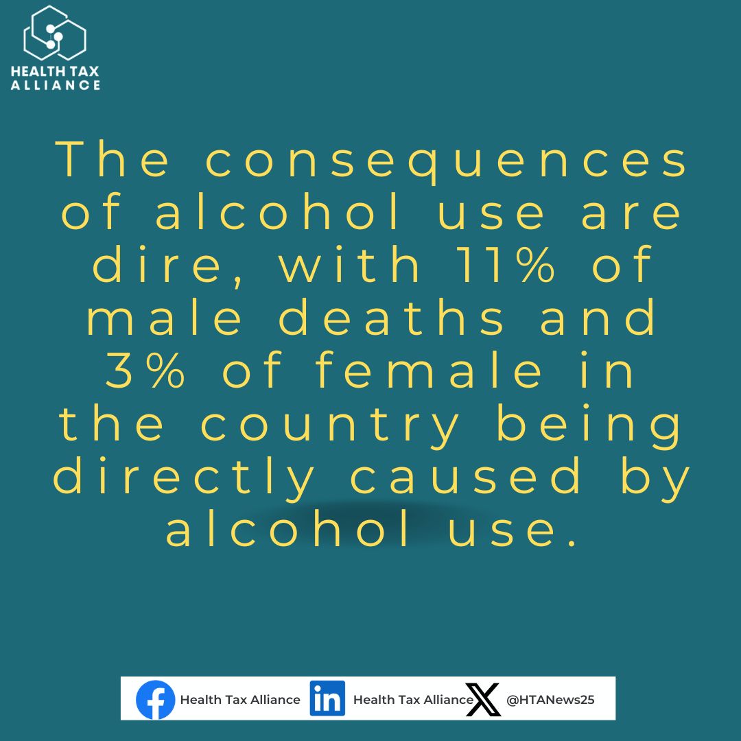 Health Tax Alliance (@htanews25) on Twitter photo According to Charles Parry, the use of alcohol is a major public health concern in South Africa with 43.0% of current drinkers engaging in heavy episodic drinking at least monthly, 50.9% of male and 30.3% of female drinkers. <a href="/Saapa7/">#PassLiquorBillsNow</a> <a href="/WitsPricelessSA/">Priceless SA</a> <a href="/heala_SA/">HEALA</a> #SaveOurHealthSystem According to Charles Parry, the use of alcohol is a major public health concern in South Africa with 43.0% of current drinkers engaging in heavy episodic drinking at least monthly, 50.9% of male and 30.3% of female drinkers. <a href="/Saapa7/">#PassLiquorBillsNow</a> <a href="/WitsPricelessSA/">Priceless SA</a> <a href="/heala_SA/">HEALA</a> #SaveOurHealthSystem