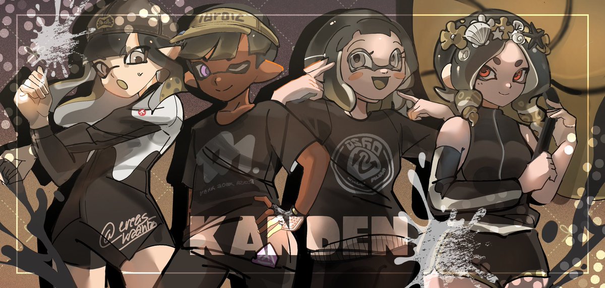Team <a href="/Kanden_spl/">Kanden</a> artprize 🖤💛