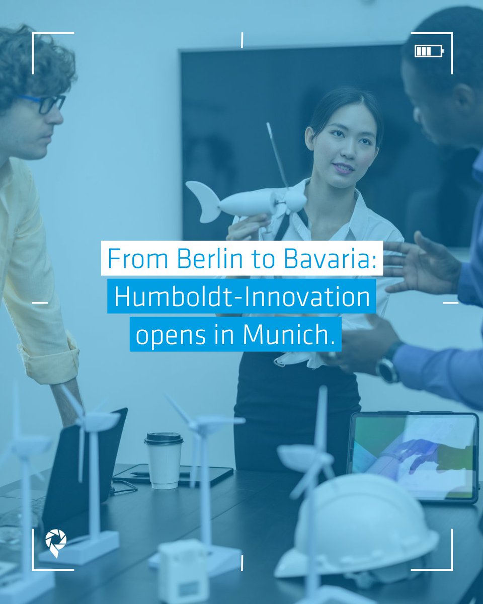 Humboldt-Innovation opens in Munich 🚀 – strengthening Bavaria’s role as a deep-tech and AI hotspot. A thriving ecosystem, strong talent, and bold ideas make it the place to watch. 🌱 🤖

More on AI in Bavaria: invest-in-bavaria.com/en/industries/…

#SuccessInBavaria #DeepTech