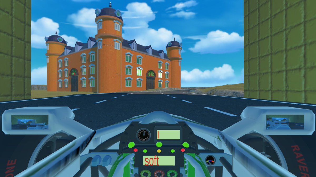 Kranskagora beach-Here is the castle at the exit of the tunnel.
#gamedev #indiegame #hungame
#Simracing #indieGameDev #Car #track #motorsport