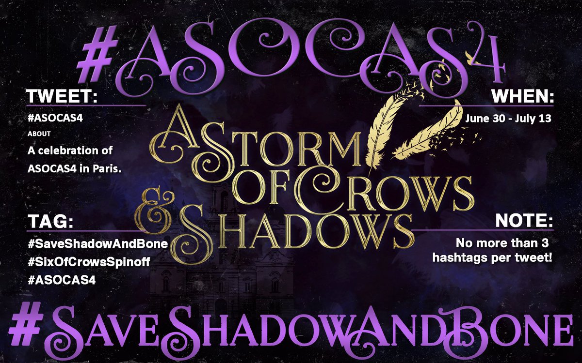Save Shadow and Bone and Six Of Crows tweet media