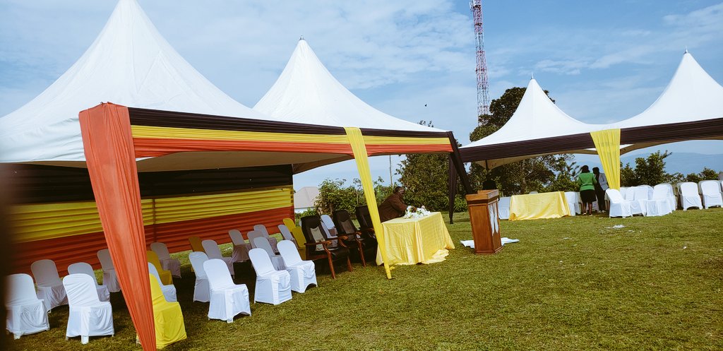 The ongoing leaders conference at 
Busoro Grounds Kabarole Distrct Local Government