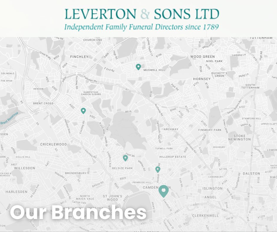 With five branches across North London, Leverton &amp; Sons continue to support families with compassionate care and personal service when it matters most.

Learn more about your local Levertons team and how we’re here to help today: hubs.ly/Q03p4_mN0