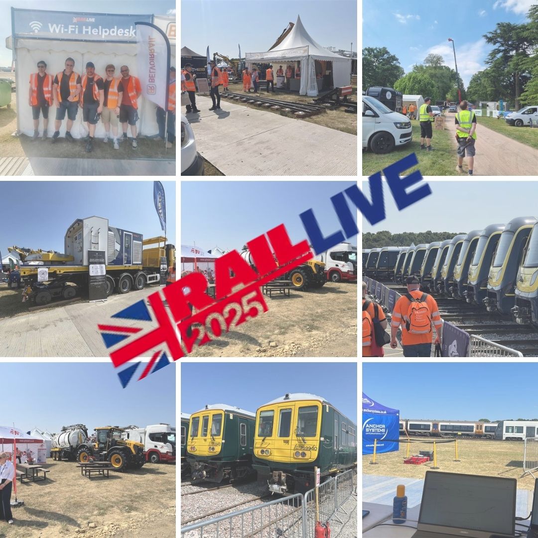 Proud to support Rail Live again this year, continuing our partnership since 2018. We delivered high-capacity internet across the 135-acre site – powering stands, ops, and guest WiFi. Thanks to all who made it a great event!
#RailLive2025 #EventTech #attend2IT