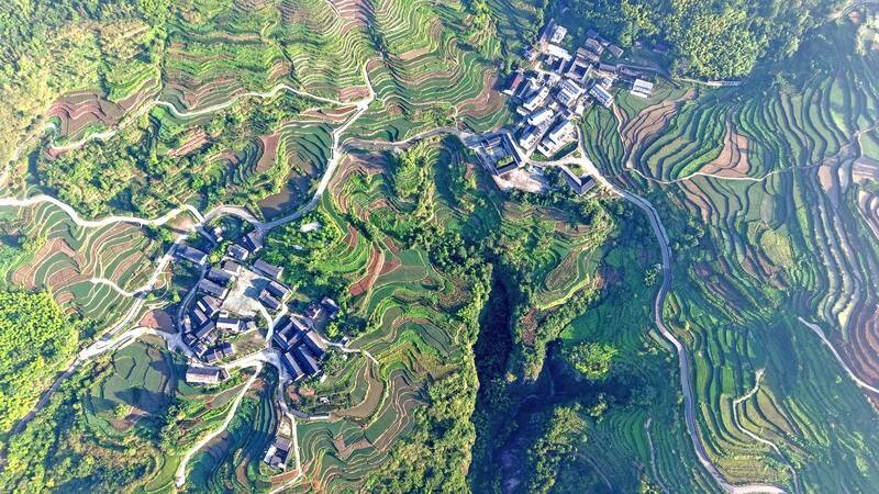 InJiaojiang's tweet photo. Terraced fields in summer—lush, layered, and as stunning as a living landscape painting. 📸#TerracedFields #SummerVibes #MountainViews #SummerScenery https://t.co/CgviQ07rLr