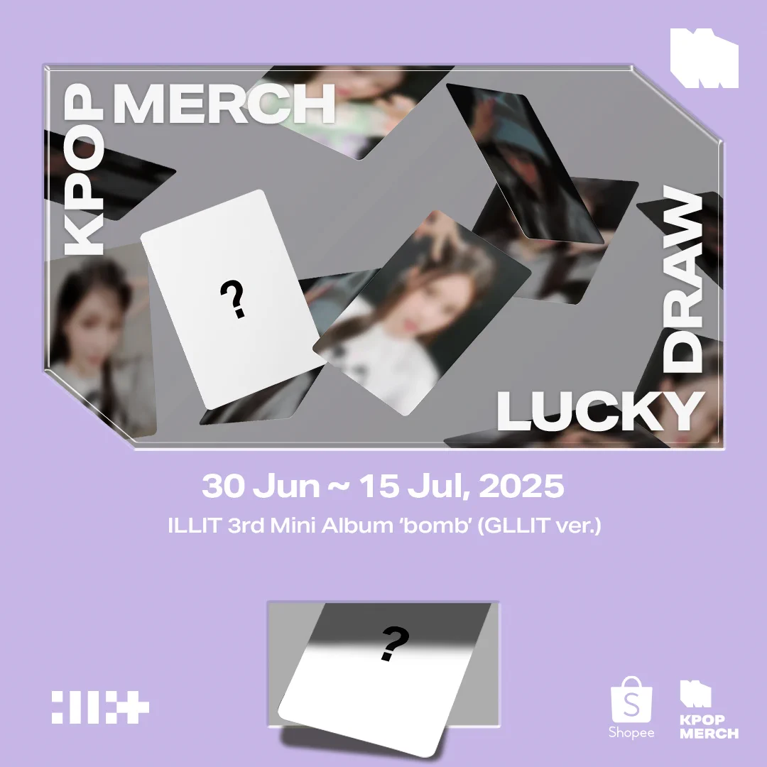 ILLIT SHOPEE kpopmerch 50枚 KPOPMERCH on X: 