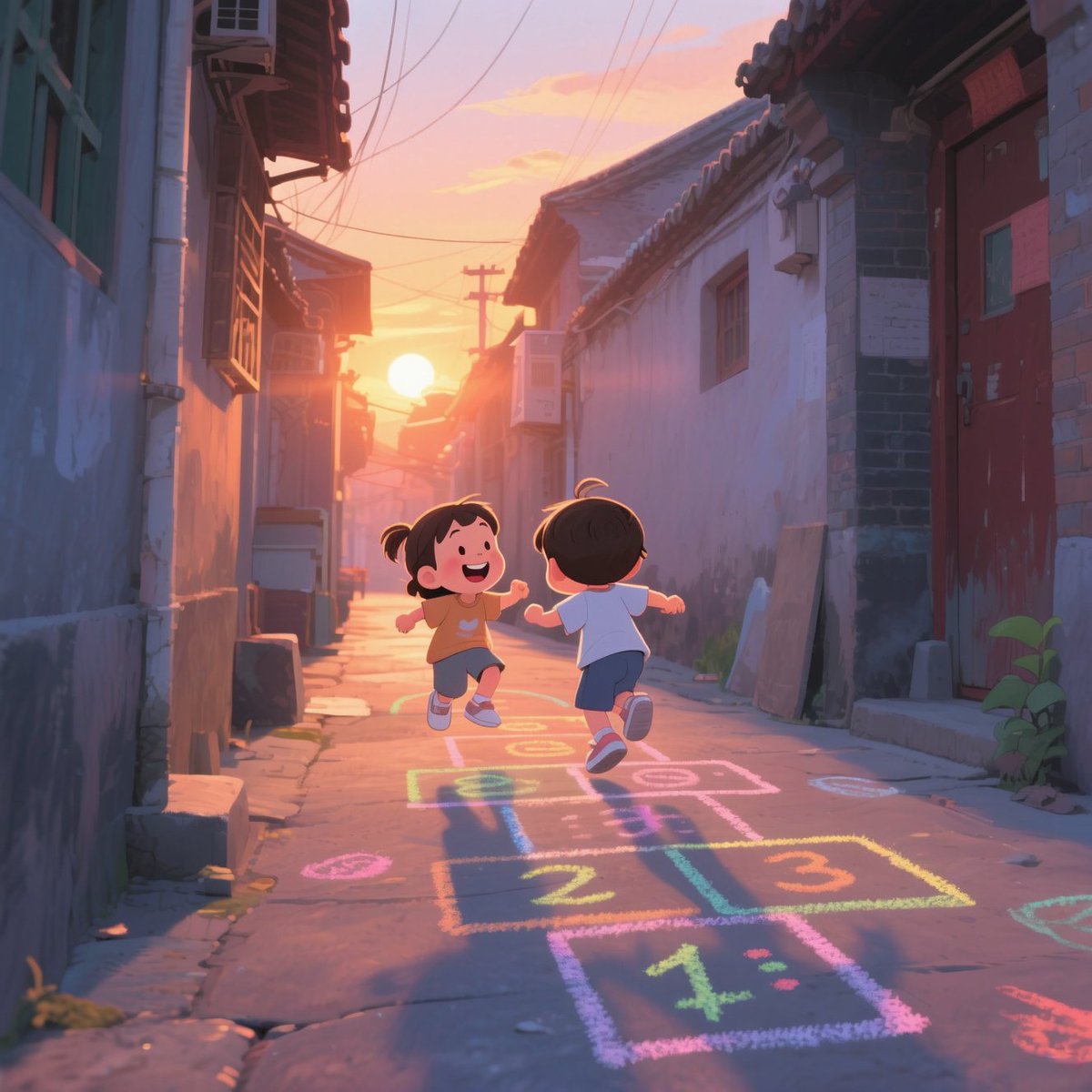 Picit_AI's tweet photo. 🎨 AI Image Challenge · July 21
Theme: Hopscotch from Childhood
Childhood memories hop along a faded chalked path.
Hosted by: @Picit_AI
#aiart #picitai #digitalart #aiartwork #CreativityChallenge #AIImageChallenge #aiartwork #aíartcommuníty https://t.co/gZQGJbHmr2