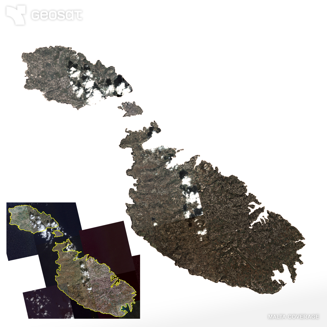 geosat_sat's tweet image. Asset monitoring from space.
GEOSAT’s VHR imagery and analytics enable reliable monitoring of critical assets across regions like Malta, from infrastructure to vessels, aircraft, and roads.
Actionable insights for security and planning.
🛰️ Your eyes on site.