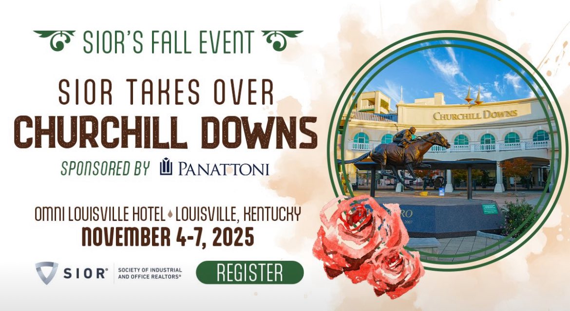 PCPGtyler's tweet image. As usual, the team at @SIORglobal HQ knock it out of the park (probably using a @sluggernation bat) with the “Main Event” at the Fall Event. A day at the races with the best in the CRE biz? Unreal.