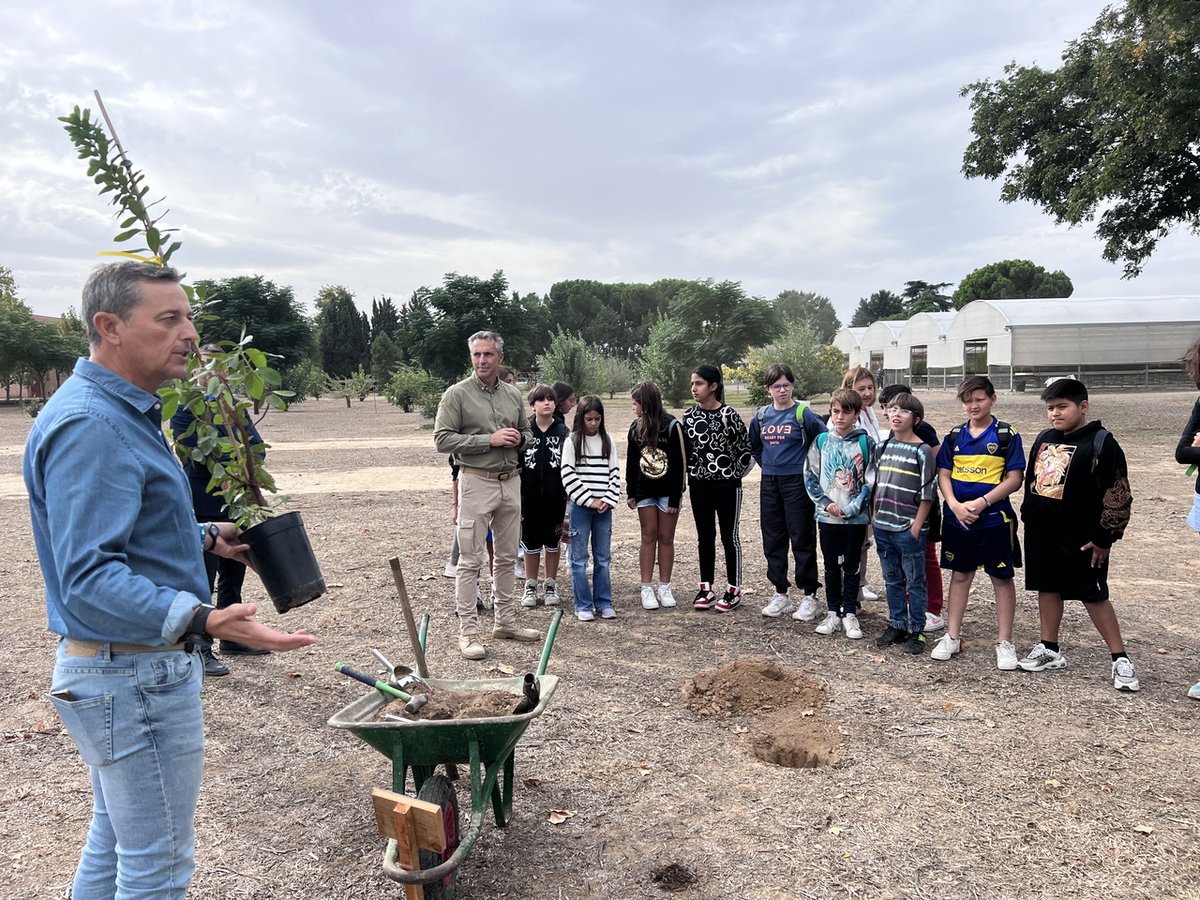 👨‍🏫 En ese primer curso de la nueva aula ambiental de La Isla Forestal hemos formado a 600 alumnos de 13 centros educativos 

🌲El programa divulgativo quiere incidir en la necesidad de proteger la flora autóctona y despertar el interés por la biodiverdad

 c.madrid/rt9h01