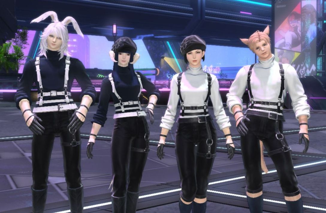 umadori0726's tweet photo. 【FF14】本日よりハーネスベルトの新オシャレ装備がオンラインストアにて販売開始！ 
https://t.co/n3VyDBS81s : #FF14 https://t.co/7WJYmiEIEI